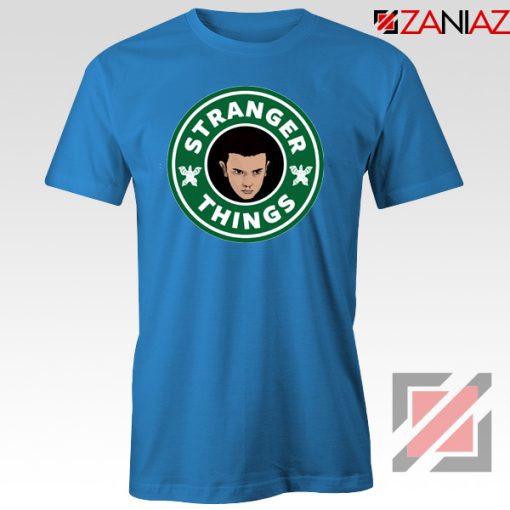 Eleven Starbucks Coffee Blue Tshirt