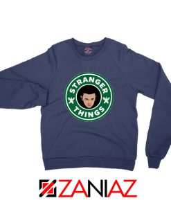 Eleven Starbucks Coffee Navy Blue Sweatshirt