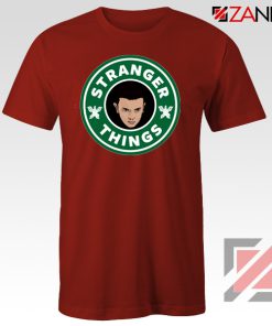 Eleven Starbucks Coffee Red Tshirt