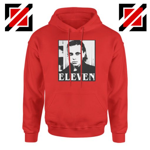 Eleven Stranger Things Graphic Red Hoodie