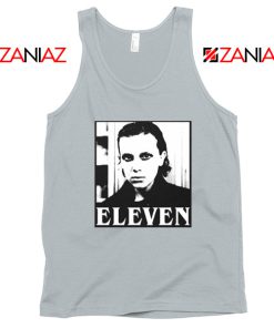 Eleven Stranger Things Graphic Sport Grey Tank Top