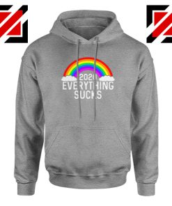 Everything Sucks 2020 Sport Grey Hoodie