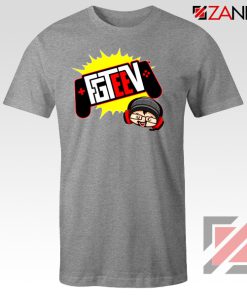 FGTEEV Gamer Tuber Sport Grey Tshirt