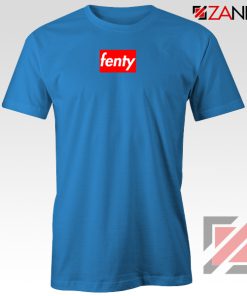 Fenty Rihanna Blue Tshirt