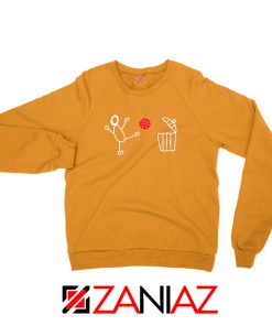 Football Soccer Corona Virus Orange Sweatshirt