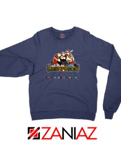 Friends Stranger Things Navy Blue Sweater