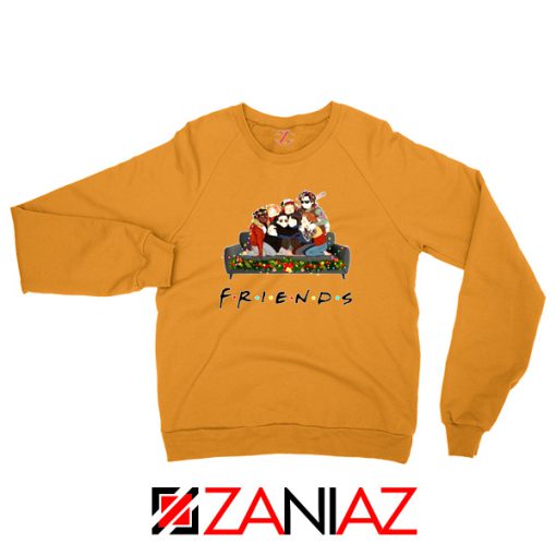 Friends Stranger Things Orange Sweater