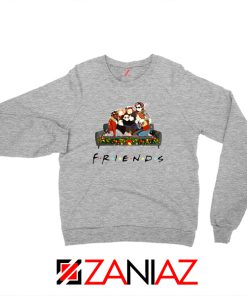 Friends Stranger Things Sport Grey Sweater