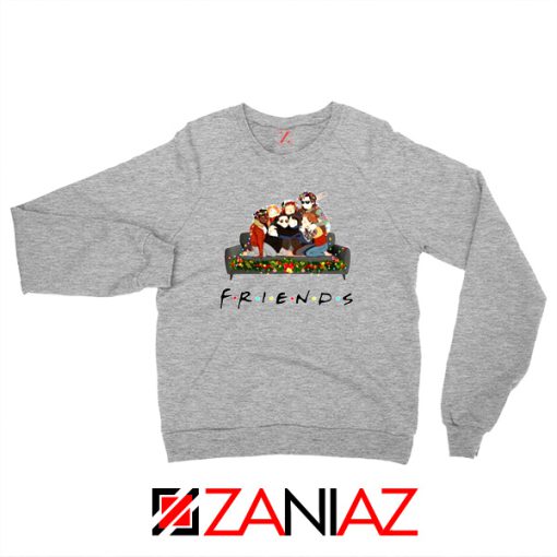 Friends Stranger Things Sport Grey Sweater