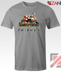 Friends Stranger Things Sport Grey Tshirt