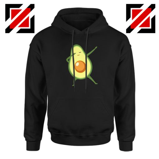 Funny Dabbing Avocado Black Hoodie