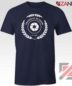 Funny University of Zoom Navy Blue Tshirt