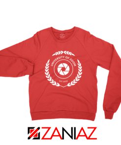 Funny University of Zoom Red Sweatshirt