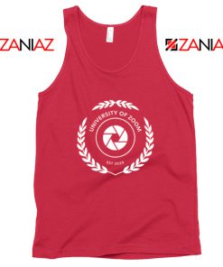 Funny University of Zoom Red Tank Top