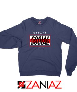 GTFAFM Coronavirus Navy Blue Sweatshirt