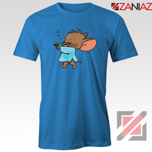 Jerry Sleepwalking Blue Tshirt