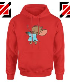 Jerry Sleepwalking Red Hoodie