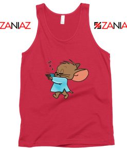 Jerry Sleepwalking Red Tank Top