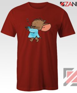 Jerry Sleepwalking Red Tshirt