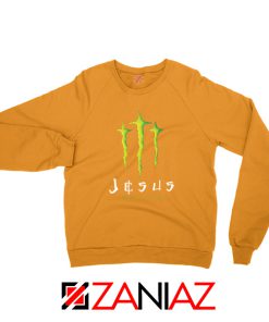 Jesus Savior Orange Sweatshirt