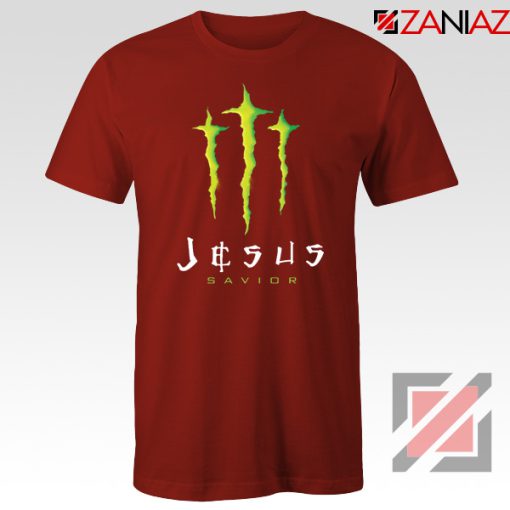 Jesus Savior Red Tshirt