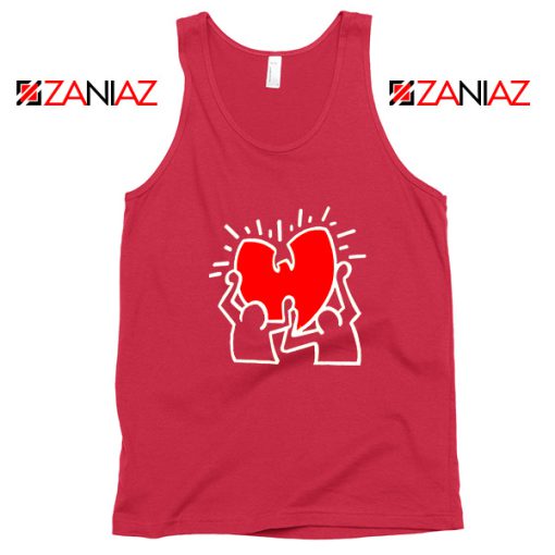 Keith Haring Rapper Red Tank Top