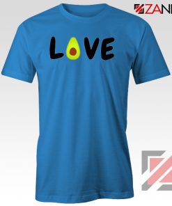 Love Avocado Blue Tshirt