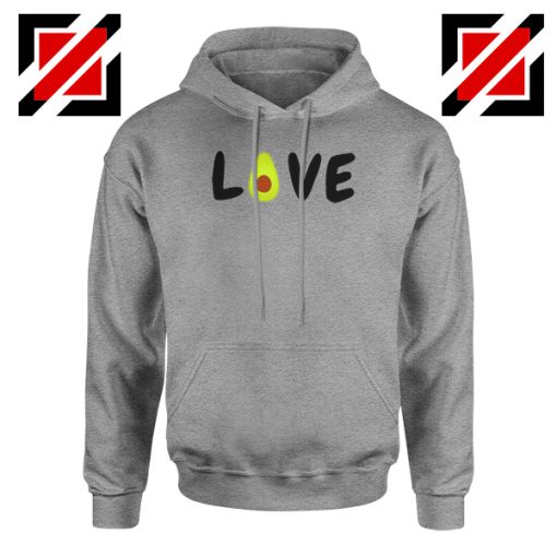 Love Avocado Sport Grey Hoodie