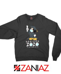 Mickey Seniors 2020 Quarantined Black Sweatshirt