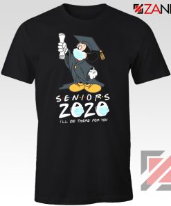 Mickey Seniors 2020 Quarantined Black Tshirt