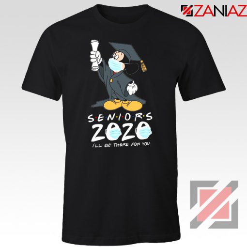 Mickey Seniors 2020 Quarantined Black Tshirt