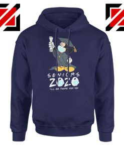 Mickey Seniors 2020 Quarantined Navy Blue Hoodie