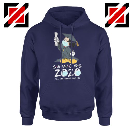 Mickey Seniors 2020 Quarantined Navy Blue Hoodie