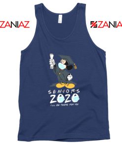 Mickey Seniors 2020 Quarantined Navy Blue Tank Top