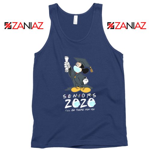 Mickey Seniors 2020 Quarantined Navy Blue Tank Top