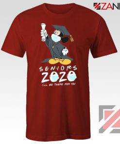 Mickey Seniors 2020 Quarantined Red Tshirt