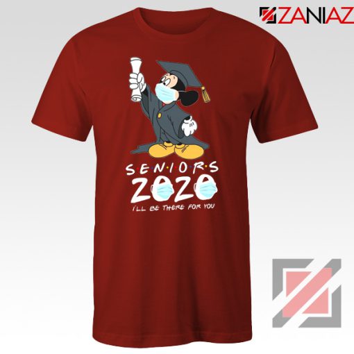 Mickey Seniors 2020 Quarantined Red Tshirt