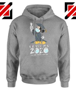 Mickey Seniors 2020 Quarantined Sport Grey Hoodie