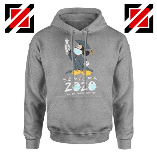 Mickey Seniors 2020 Quarantined Sport Grey Hoodie