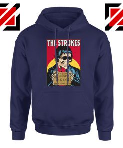 Need Strokes Tickets Will Sell Soul Navy Blue Hoodie