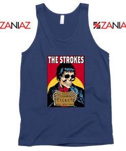 Need Strokes Tickets Will Sell Soul Navy Blue Tank Top