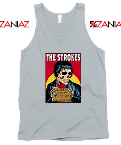 Need Strokes Tickets Will Sell Soul Sport Grey Tank Top