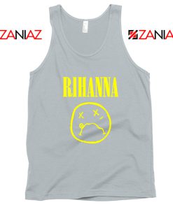 Nirvana Rihanna Sport Grey Tank Top