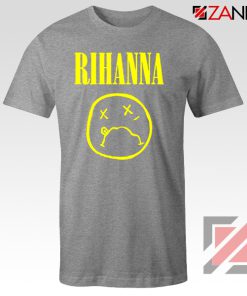 Nirvana Rihanna Sport Grey Tshirt