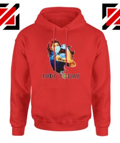 Nurse Not Today Coronavirus Red Hoodie