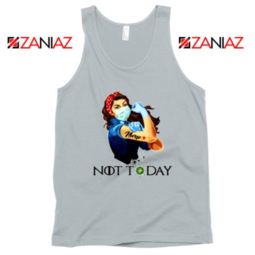 Nurse Not Today Coronavirus Sport Grey Tank Top