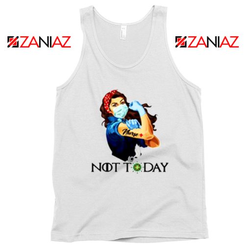 Nurse Not Today Coronavirus Tank Top