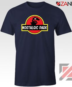 Reptar Nostalgic Park Navy Blue Tshirt