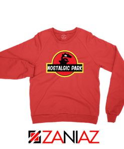 Reptar Nostalgic Park Red Sweatshirt