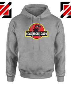 Reptar Nostalgic Park Sport Grey Hoodie